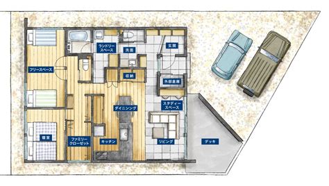 l字型住宅|【L字型平屋の間取り・建築実例】メリット・デメリットや間取。